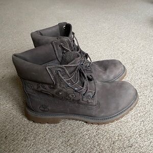 EUC Timberlands, grey suede